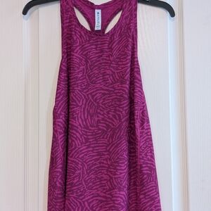 Athleta Pink/Purple Racerback Tank